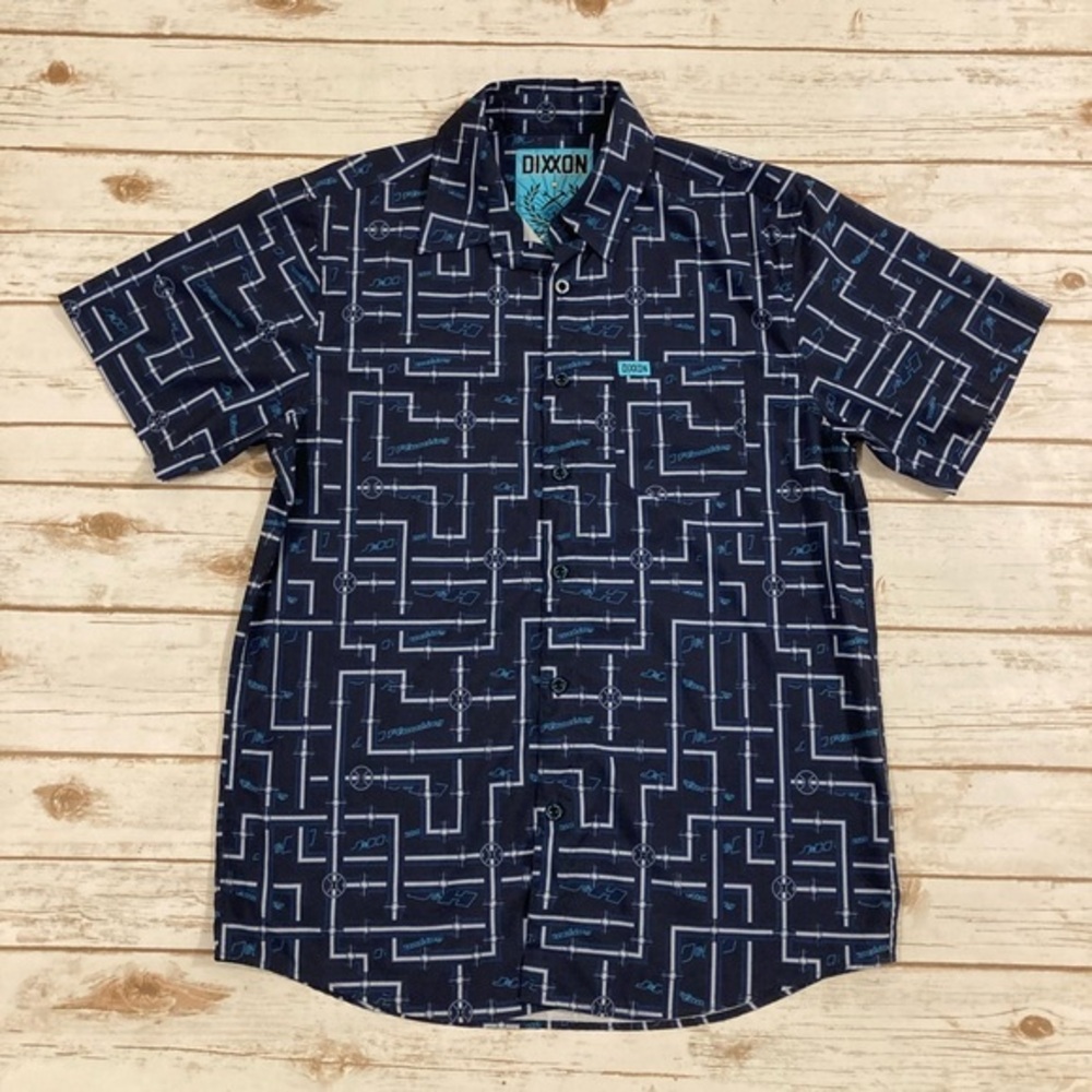 DIXXON Flannel Co Men’s J&H Plumbing Button Down Size Medium